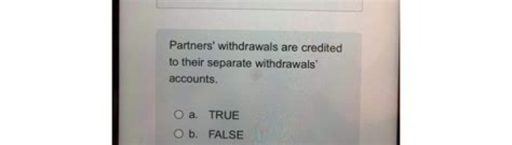 Are partners taxed on their withdrawals?