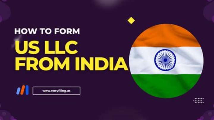 How do I create a US LLC from India?