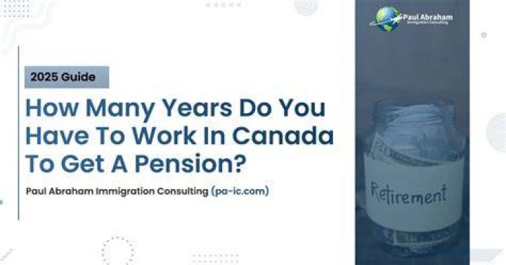 How many years do you have to work in Norway to get pension?