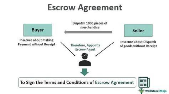What does it mean when shares are held in escrow?